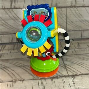 Interactive High Chair Spin Wheel Toy w/ Suction Base Fish Ocean Aquatic Theme